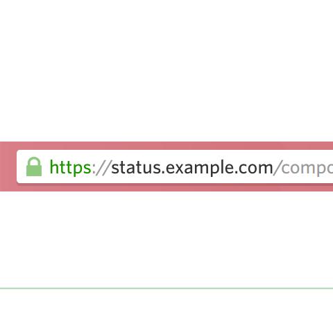 Custom URL and HTTPS screenshot
